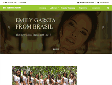 Tablet Screenshot of missteenearth.org
